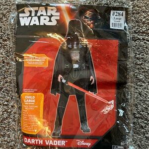 Darth Vader Costume Size 9-10